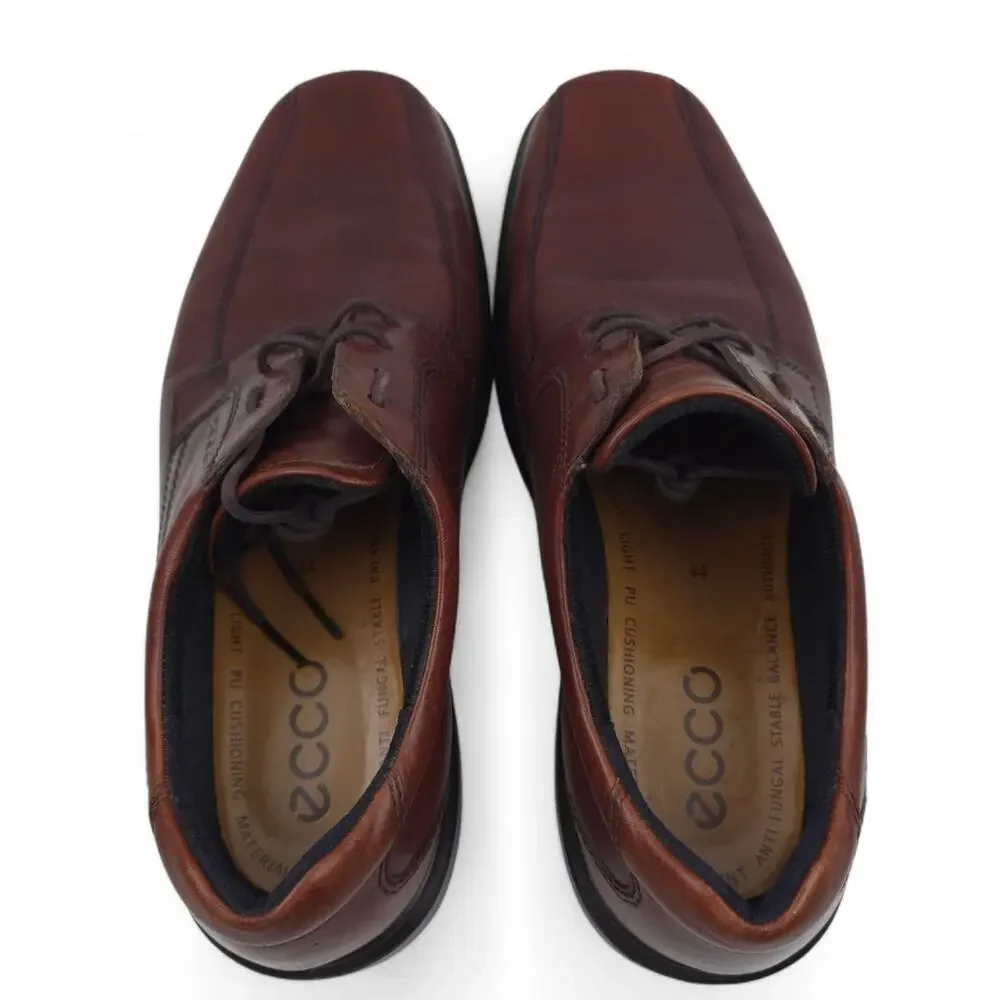 Ecco Shoes Mens 44 US 10/10.5 Helsinki Square‎ Bike Toe Oxford